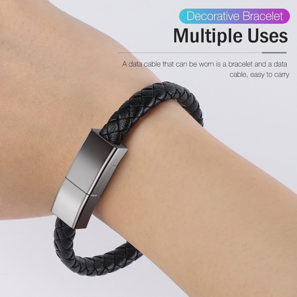 GoodsU™ USB Charging Cable Bracelet