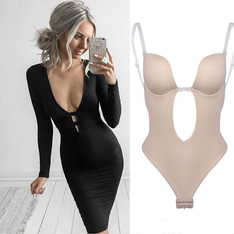 GoodsU™ Backless Slimming Bodysuit